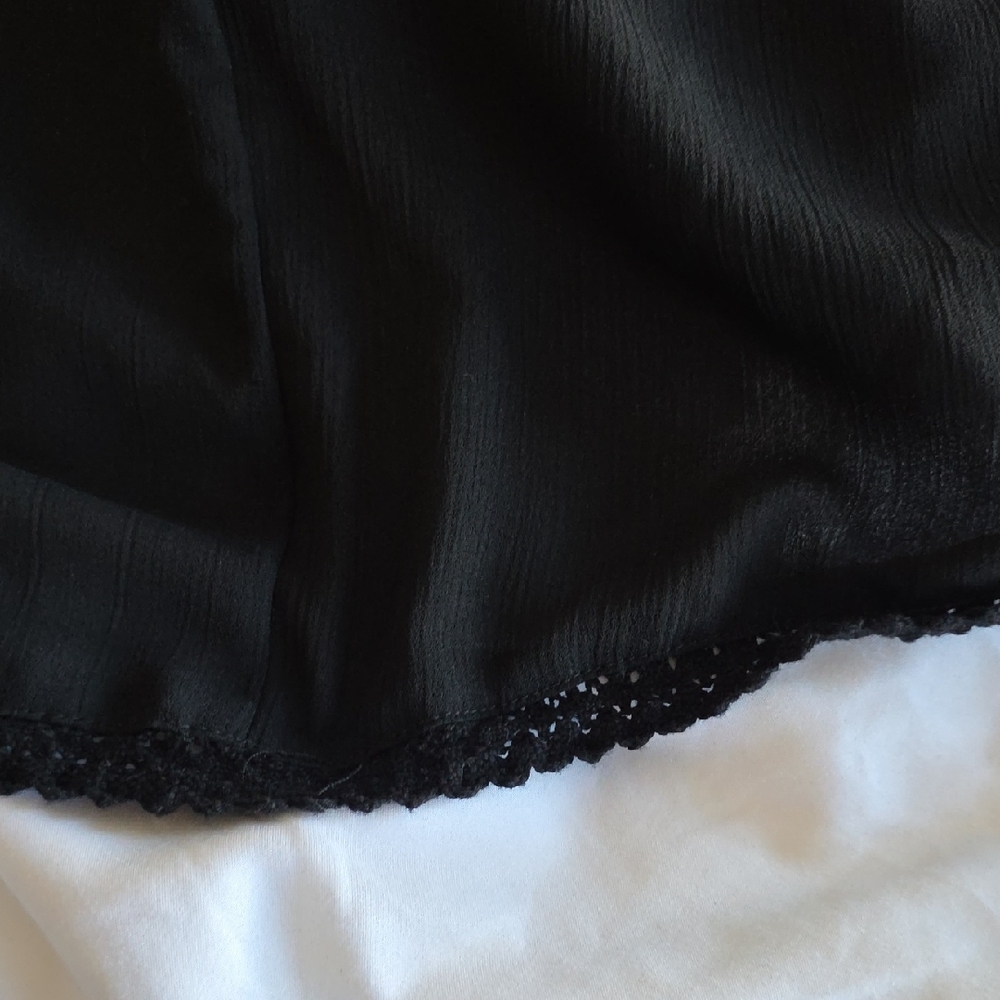 Torrid Black Ruched Top - Picture 10 of 10
